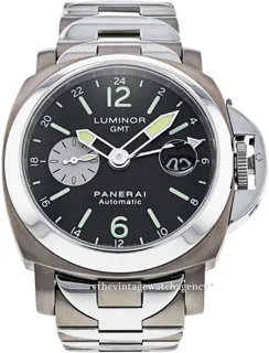 Panerai Luminor GMT Automatic PAM 00161 Titanium and Stainless steel Black