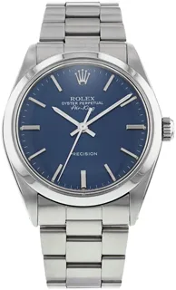 Rolex Air King 5500 Stainless steel Blue