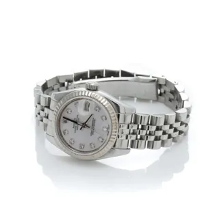 Rolex Lady-Datejust 179174 Stainless steel and 18k white gold White