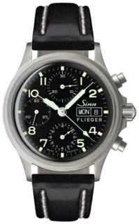 Sinn 356 FLIEGER 356.020 Stainless steel Black