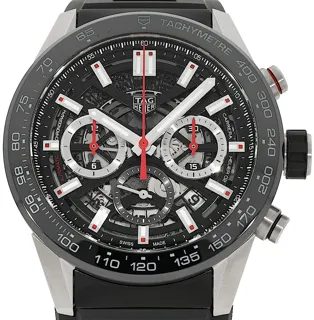 TAG Heuer Carrera CBG2A10.FT6168 Stainless steel Black