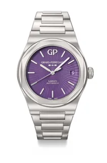 Girard-Perregaux Laureato 81010-11-3285-1GM Stainless steel Purple