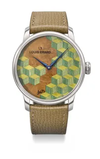 Louis Erard Noirmont Marqueterie 34237AA59 Stainless steel