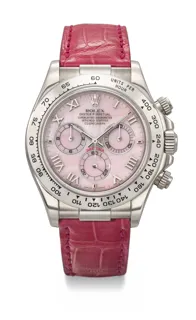 Rolex Daytona 116519 White gold Pink