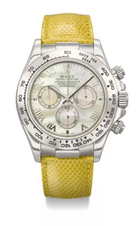 Rolex Daytona 116519 White gold White