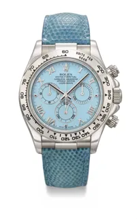 Rolex Daytona 116519 White gold Turquoise