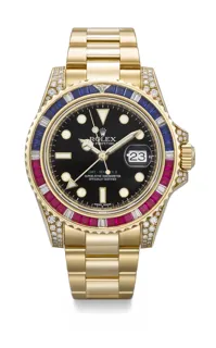 Rolex GMT-Master II SARU 116758SARU Yellow gold White