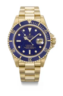 Rolex Submariner 16618 Yellow gold