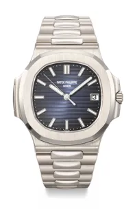 Patek Philippe Nautilus 5811/1G-001 White gold Blue