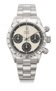 Rolex Daytona 6265 Stainless steel Black and White