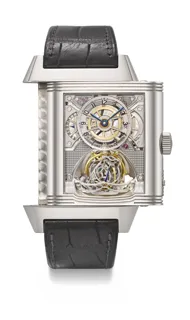 Jaeger-LeCoultre Reverso Gyrotourbillon 2 Platinum Semi-skeletonized