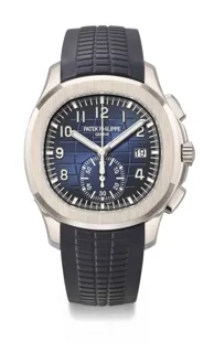 Patek Philippe Aquanaut 5968G-001 White gold Blue