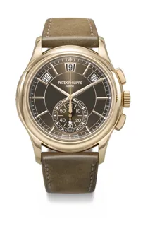 Patek Philippe Annual Calendar Chronograph 5905R-001 Rose gold Brown