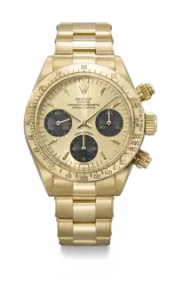 Rolex Daytona 6265 18k yellow gold Champagne