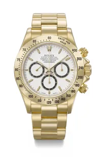 Rolex Daytona 16528 Yellow gold White