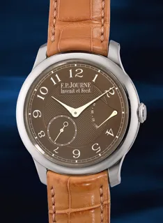 F.P. Journe Chronometre Souverian Platinum Brown