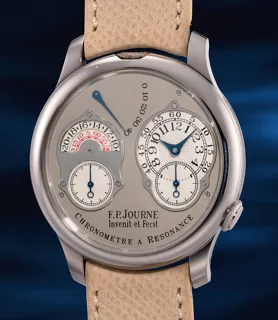 F.P. Journe Chronomètre à Résonance Platinum White