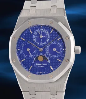 Audemars Piguet Royal Oak Perpetual Calendar 25820ST.OO.0944ST.04 39mm Stainless steel Blue