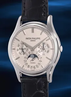 Patek Philippe Perpetual Calendar 5140G-001 37mm White gold Black