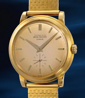 Patek Philippe Calatrava 2552 36mm 18k yellow gold Champagne