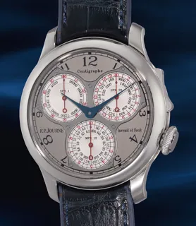 F.P. Journe Centigraphe Souverain Platinum Silver and Gray