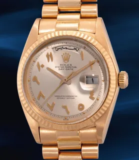 Rolex Day-Date 36 1803 36mm Yellow gold Silver