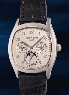 Patek Philippe Perpetual Calendar 5940G-001 37mm White gold Silver