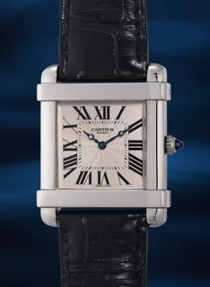 Cartier Tank Chinoise 2685G 37mm Platinum