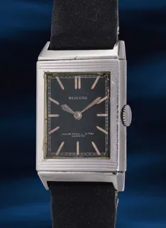 Jaeger-LeCoultre Reverso 201 36mm Stainless steel Black