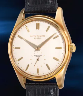 Patek Philippe Calatrava 2526 35.5mm 18k yellow gold White