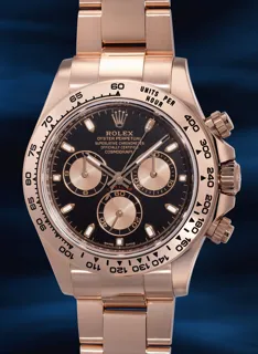 Rolex Daytona 116505 Everose gold Black