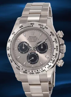 Rolex Daytona 116509 40mm White gold Gray