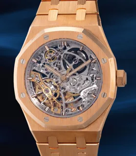 Audemars Piguet Royal Oak Double Balance Wheel Openworked 15467OR.OO.1256OR.01 Rose gold Skeletonized