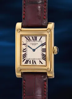 Cartier Collection Privée Cartier Paris Tank à Vis 2484H 18k yellow gold