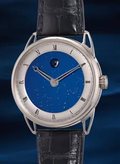 De Bethune Moon Phase Starry Sky DB25L 18k white gold