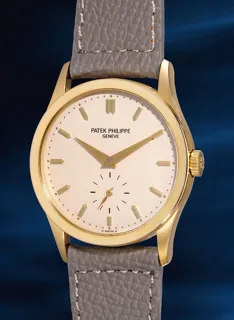 Patek Philippe Calatrava 5096 33mm 18k yellow gold Silver