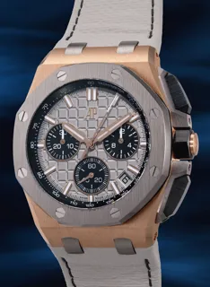 Audemars Piguet Royal Oak Offshore Chronograph 26420OI.OO.A015VE.01 43mm Titanium and 18k rose gold Gray