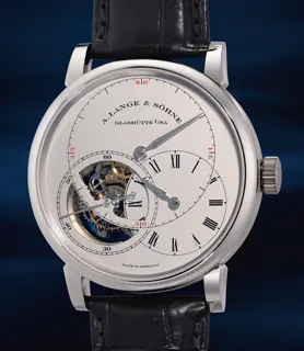 A. Lange & Söhne Richard Lange 760.025F Platinum Silver