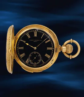 Charles Vacheron 18k yellow gold Black