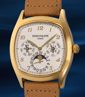 Patek Philippe Perpetual Calendar 5940J-001 37mm Yellow gold Silver