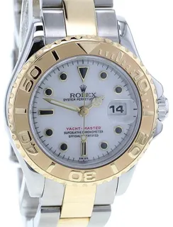 Rolex Yacht-Master 69623 29mm Yellow gold and Stainless steel White