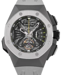 Audemars Piguet Royal Oak Concept 26577TI.OO.D002CA.01 44mm Ceramic and Titanium Skeletonized