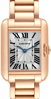 Cartier Tank Anglaise W5310013 18k rose gold Silver