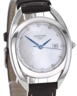 Longines Equestrian L61374 30mm Stainless steel White