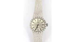 Omega 18k white gold