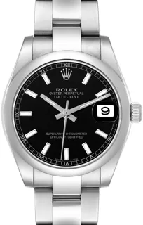 Rolex Datejust 31 178240 Stainless steel Black