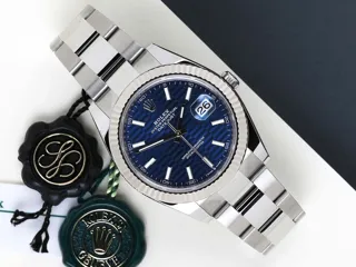 Rolex Datejust 41 126334-0031 White gold and Stainless steel Blue