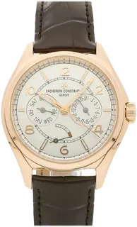 Vacheron Constantin Fiftysix 4400E/000R-B436 Rose gold Silver