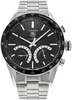 TAG Heuer Carrera CV7A12.BA0795 Stainless steel Black