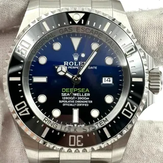 Rolex Sea-Dweller Deepsea 126660-0002 Stainless steel Blue